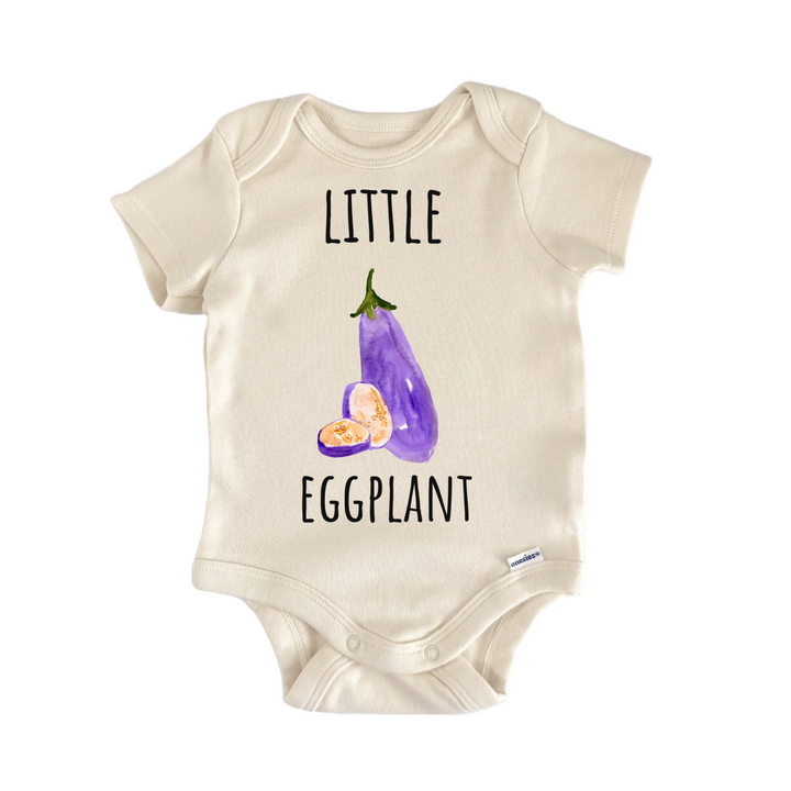 Little Eggplant Italian Vegetable Baby Gift Baby Onesie®