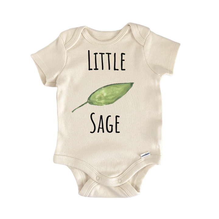 Little Sage Herb Garden Spice Cooking Infant Gift Baby Onesie®
