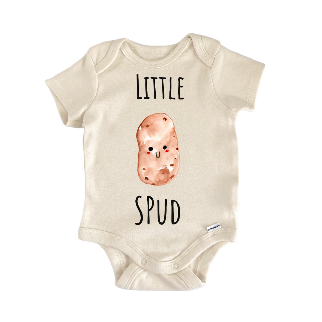 Little Spud Potato Vegetable Garden Baby Gift Baby Bodysuit