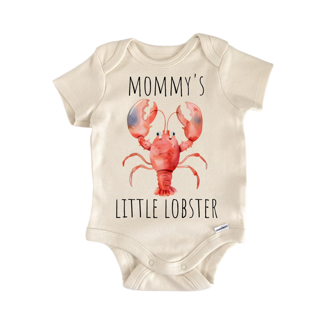 Little Lobster - Baby Boy Girl Clothes Infant Bodysuit Funny Cute Newborn  Funny Cute Onesie® | North Fork Forager LLC