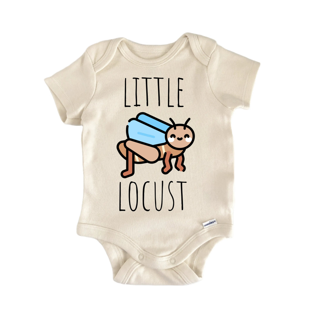Locust Love Bug - Baby Bodysuit  Funny Cute Onesie® | North Fork Forager LLC