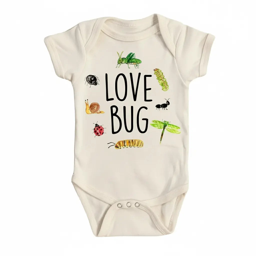 Love Bug All - Baby Boy Girl Clothes Infant Bodysuit Funny Cute Newborn  Funny Cute Onesie® | North Fork Forager LLC