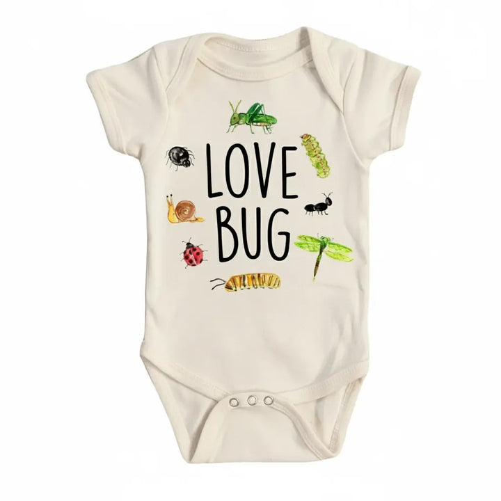 Love Bug All - Baby Boy Girl Clothes Infant Bodysuit Funny Cute Newborn  Funny Cute Onesie® | North Fork Forager LLC