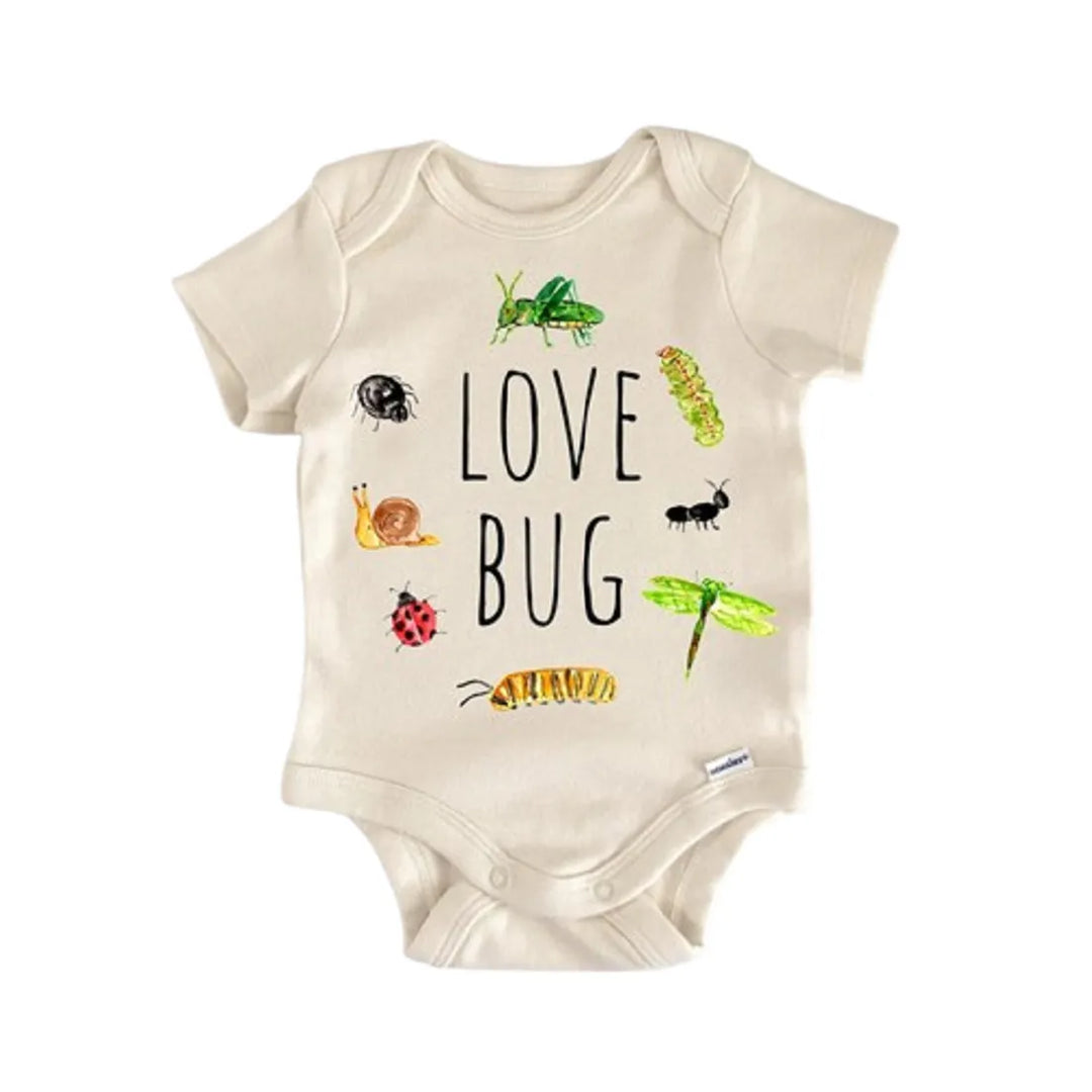 Love Bug Lady Bug Caterpillar Cricket - Baby Boy Girl Clothes Infant Onesie® Funny GS1 BBY  Funny Cute Onesie® | North Fork Forager LLC