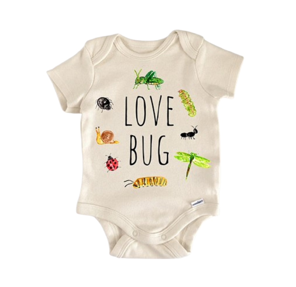 Love Bug Lady Bug Caterpillar Cricket - Baby Boy Girl Clothes Infant Bodysuit Funny  Funny Cute Onesie® | North Fork Forager LLC