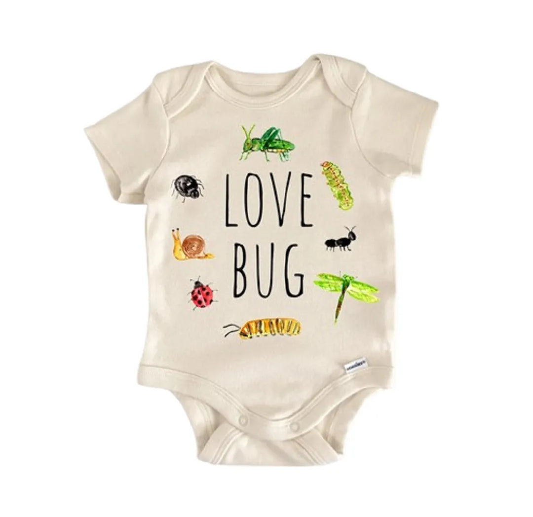 Love Bug Lady Bug Caterpillar Cricket - Baby Boy Girl Clothes Infant Bodysuit Funny  Funny Cute Onesie® | North Fork Forager LLC