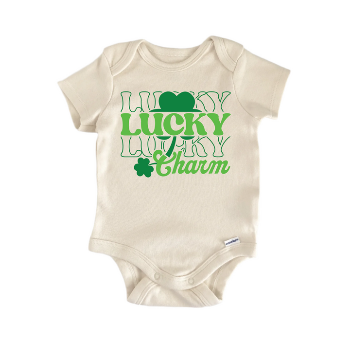 Lucky Charm St. Patrick's Day -  Baby Boy Girl Clothes Bodysuit Funny Cute Newborn