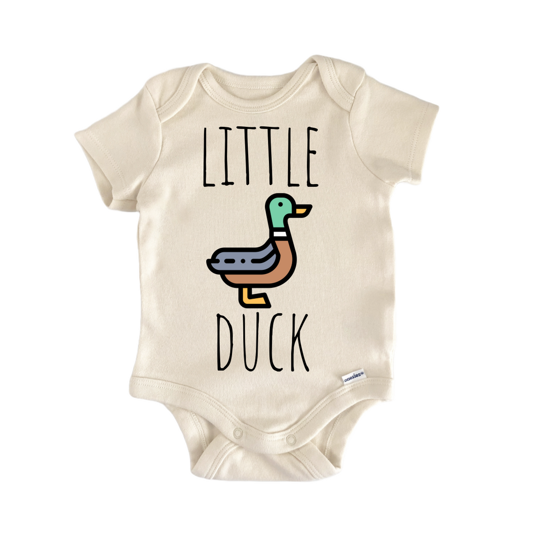 Mallard Duck Bird - Baby Bodysuit  Funny Cute Onesie® | North Fork Forager LLC