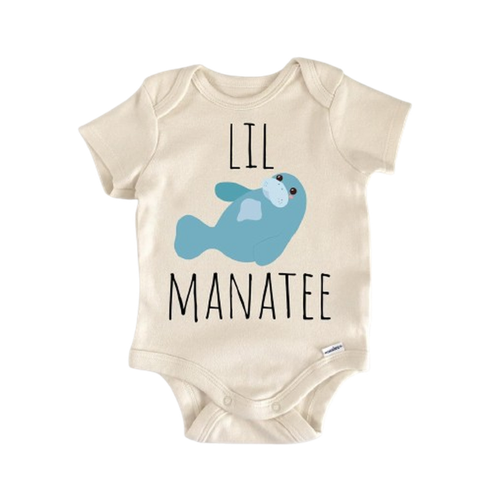 Manatee Sea Cow Florida - Baby Boy Girl Clothes Infant Bodysuit Funny Cute Newborn  Funny Cute Onesie® | North Fork Forager LLC