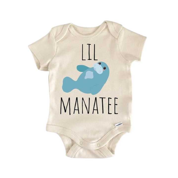 Manatee Sea Cow Florida - Baby Boy Girl Clothes Infant Bodysuit Funny Cute Newborn  Funny Cute Onesie® | North Fork Forager LLC