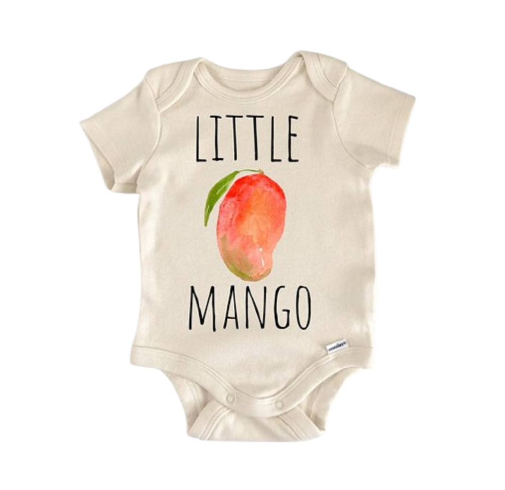 Mango Fruit - Baby Boy Girl Clothes Infant Bodysuit Funny Cute Newborn  Funny Cute Onesie® | North Fork Forager LLC