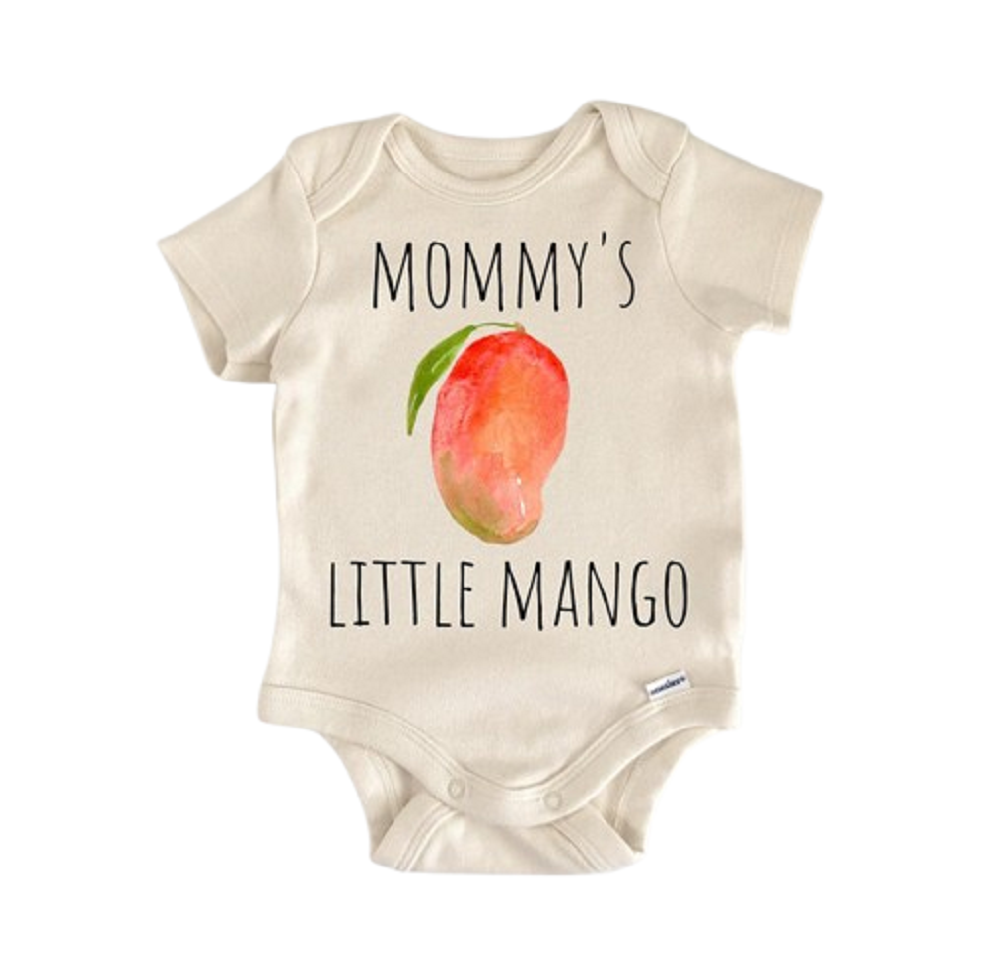 Mango Fruit Tropical - Baby Boy Girl Clothes Infant Bodysuit Funny Cute Newborn  Funny Cute Onesie® | North Fork Forager LLC