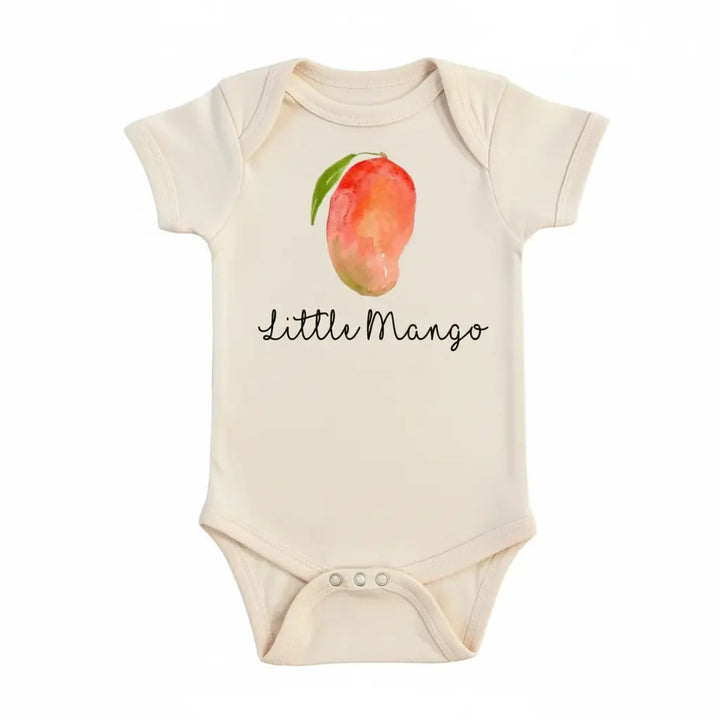 Little Mango - Baby Boy Girl Clothes Infant Bodysuit Funny Cute Newborn 1B  Funny Cute Onesie® | North Fork Forager LLC