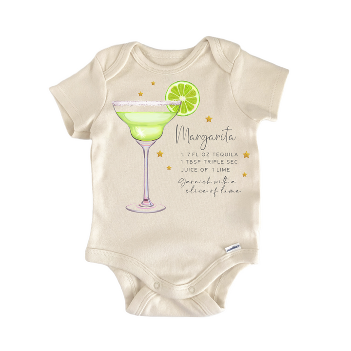 Margarita Tequila Lime Cocktail - Baby Bodysuit  Funny Cute Onesie® | North Fork Forager LLC