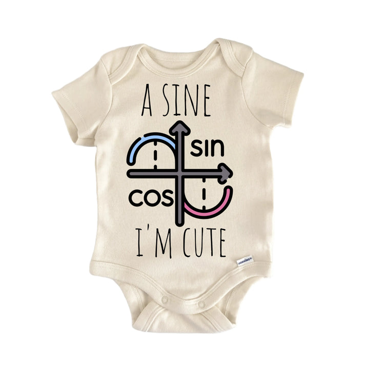 Math Mathematics Teacher - Baby Bodysuit  Funny Cute Onesie® | North Fork Forager LLC