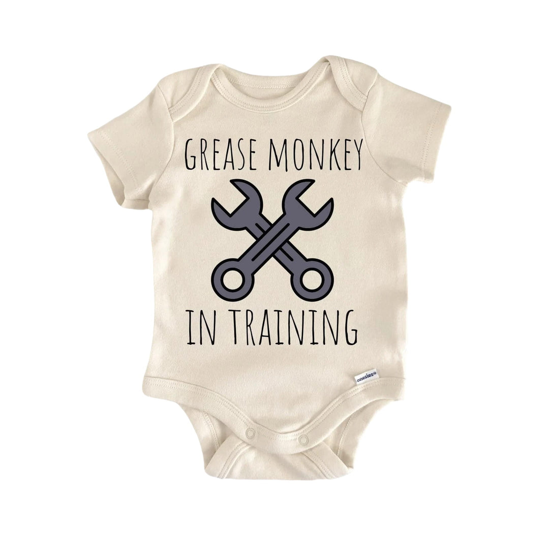 Mechanic - Baby Boy Girl Clothes Infant Onesie® Funny Cute GS1  Funny Cute Onesie® | North Fork Forager LLC