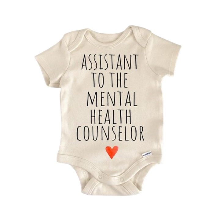 Mental Health Counselor - Baby Boy Girl Clothes Infant Bodysuit Funny Cute Newborn  Funny Cute Onesie® | North Fork Forager LLC