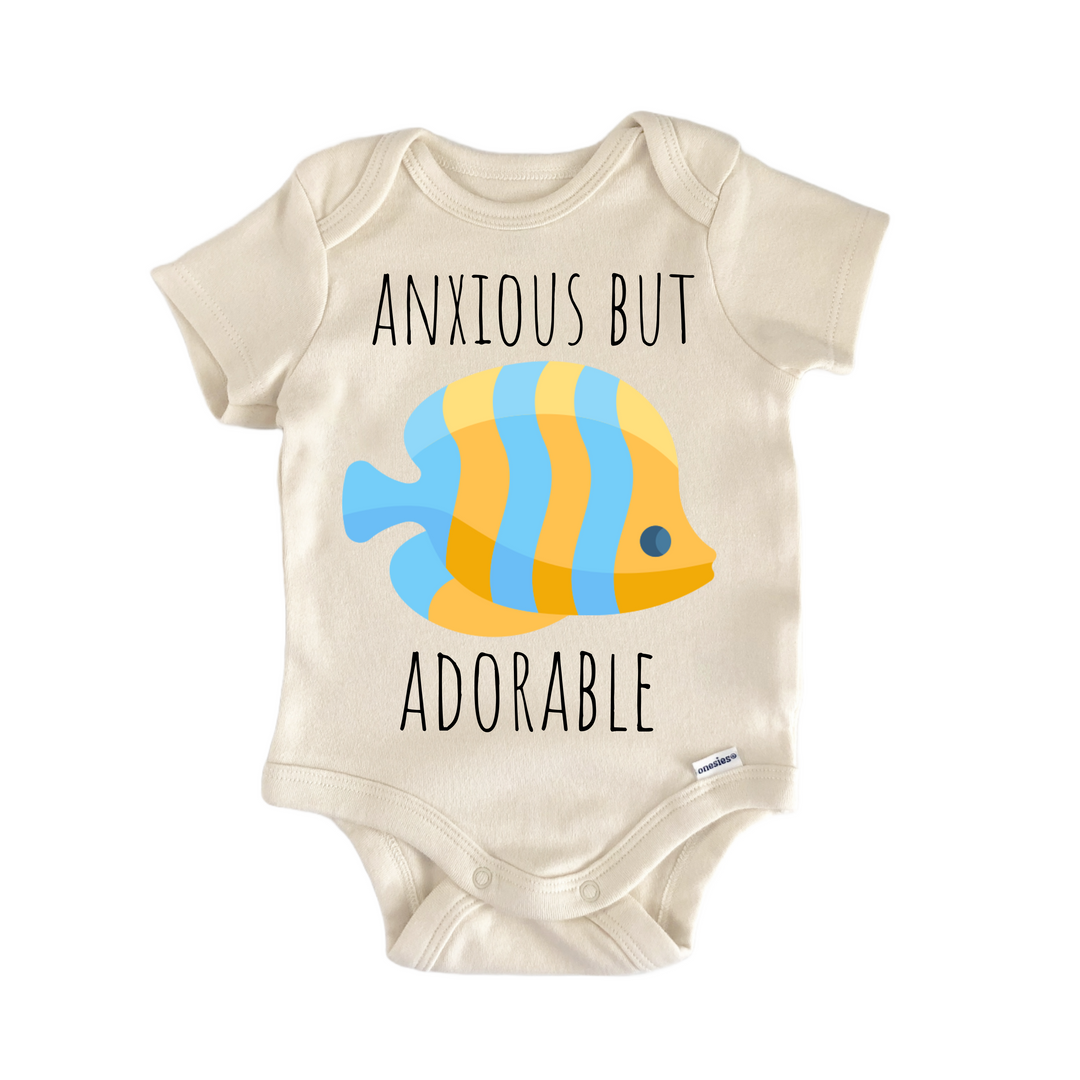 Mermaid Tropical Fish - Baby Bodysuit  Funny Cute Onesie® | North Fork Forager LLC