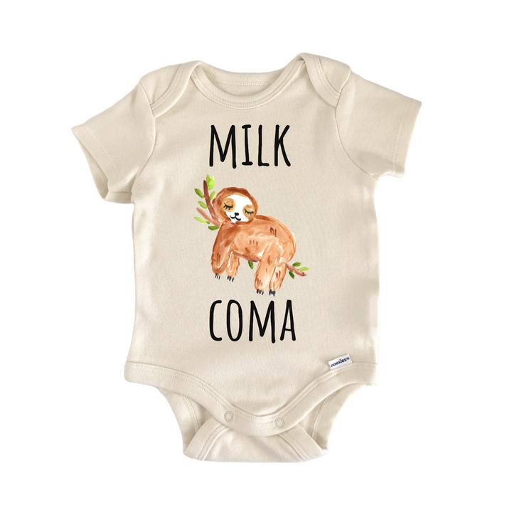 Milk Coma Sloth Infant Gift Baby Onesie®
