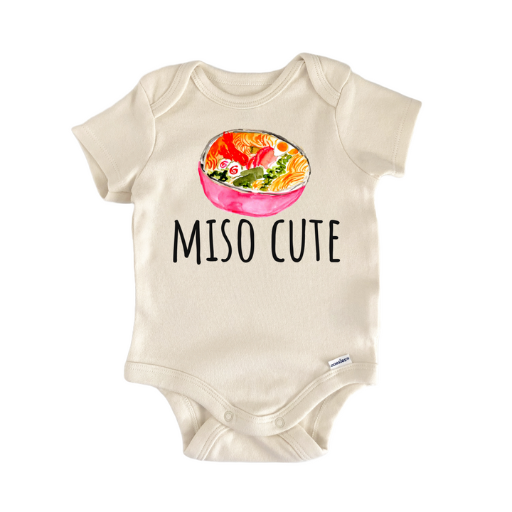 Miso Cute Soup Noodle Ramen Baby Gift Baby Onesie®