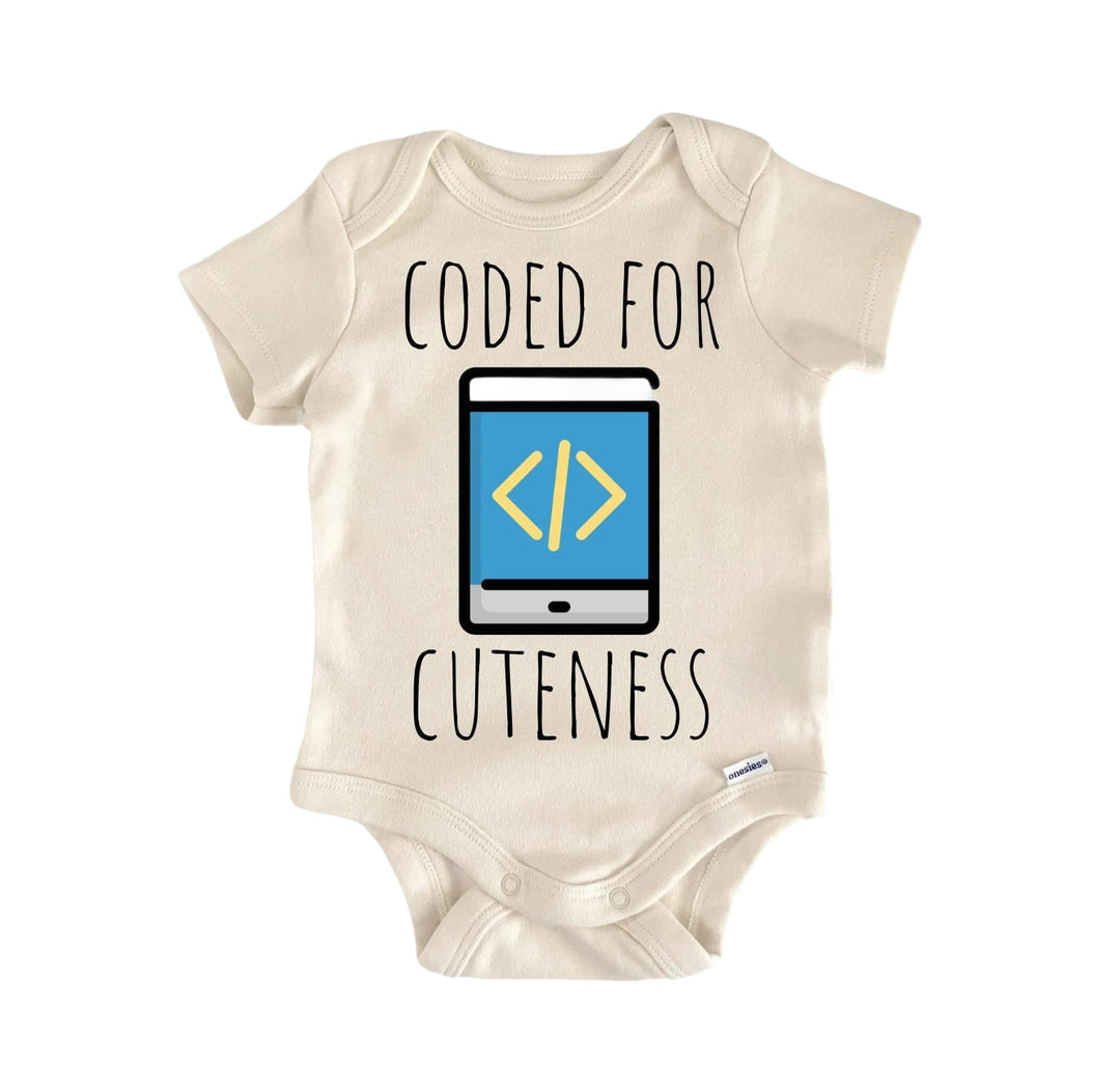 Mobile Coding App Coder - Baby Boy Girl Clothes Infant Bodysuit Funny Cute  Funny Cute Onesie® | North Fork Forager LLC