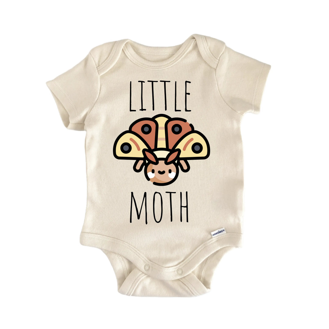 Moth Bug Butterfly Insect - Baby Bodysuit  Funny Cute Onesie® | North Fork Forager LLC