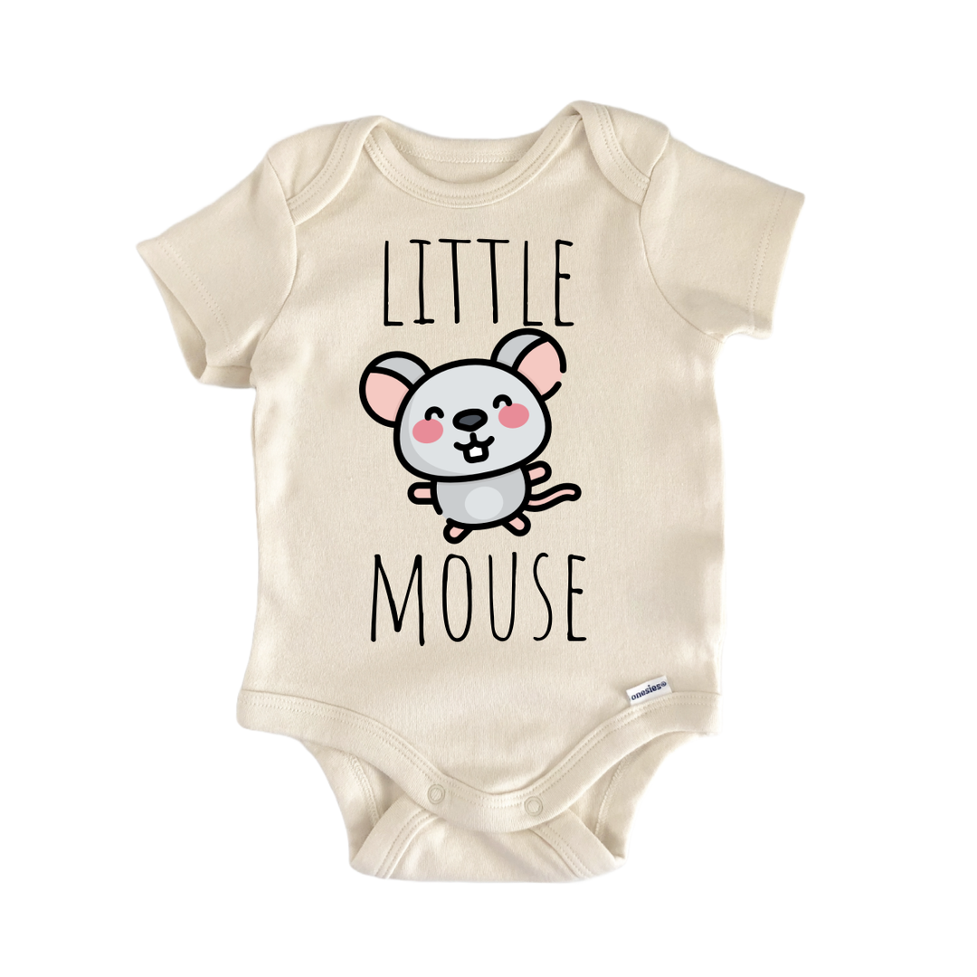Little Mouse Rat - Baby Bodysuit  Funny Cute Onesie® | North Fork Forager LLC