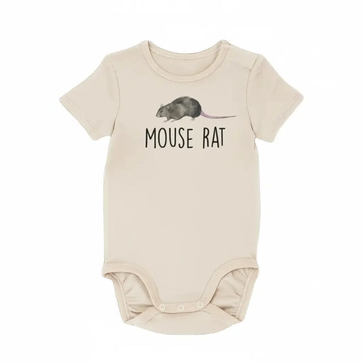 Mouse Rat - Baby Boy Girl Clothes Infant Bodysuit Funny Cute Newborn  Funny Cute Onesie® | North Fork Forager LLC
