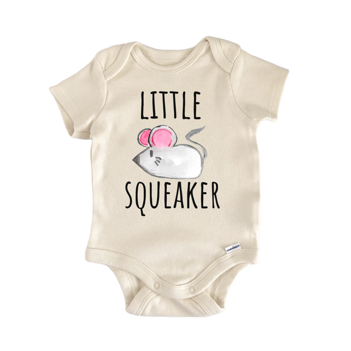 Mouse Squeaker Squeak Rat Baby Gift Baby Onesie®