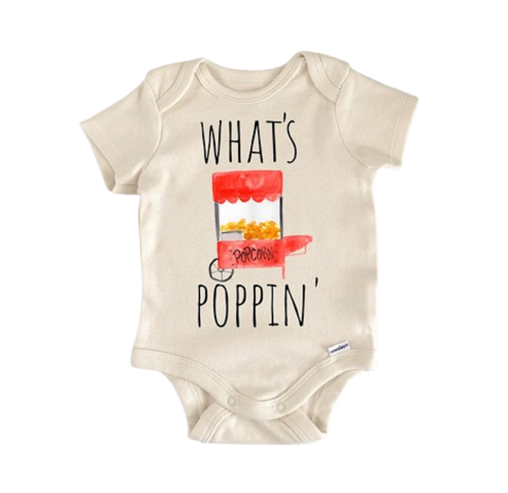 Movie Popcorn Night Tv - Baby Boy Girl Clothes Infant Bodysuit Funny Cute Newborn  Funny Cute Onesie® | North Fork Forager LLC