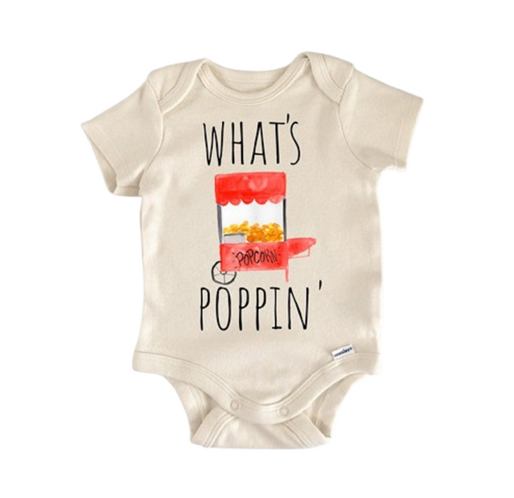 Movie Popcorn Night Tv - Baby Boy Girl Clothes Infant Bodysuit Funny Cute Newborn  Funny Cute Onesie® | North Fork Forager LLC