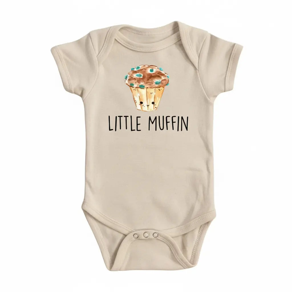 Little Muffin Blue - Baby Boy Girl Clothes Infant Bodysuit Funny Cute Newborn  Funny Cute Onesie® | North Fork Forager LLC