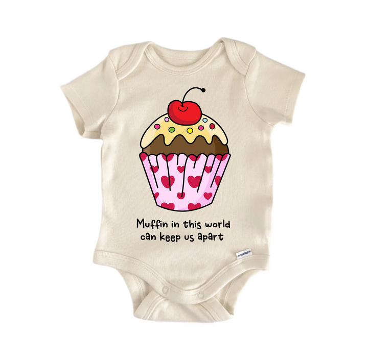 Muffin In This World Best Friends Bff Bestie Valentine's Day -  Baby Boy Girl Bodysuit  Funny Cute Onesie® | North Fork Forager LLC