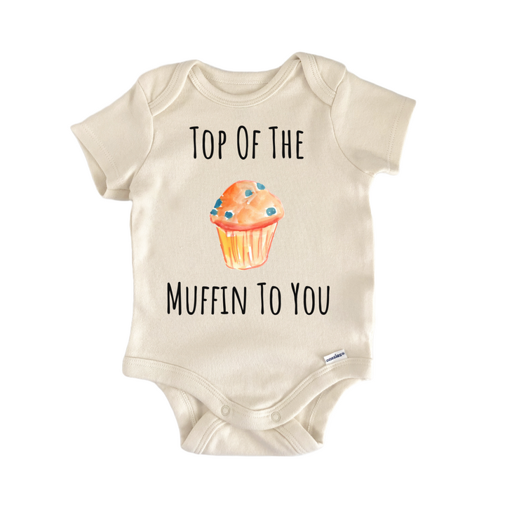 Muffin Top Blueberry Fruit Foodie Infant Gift Baby Onesie®