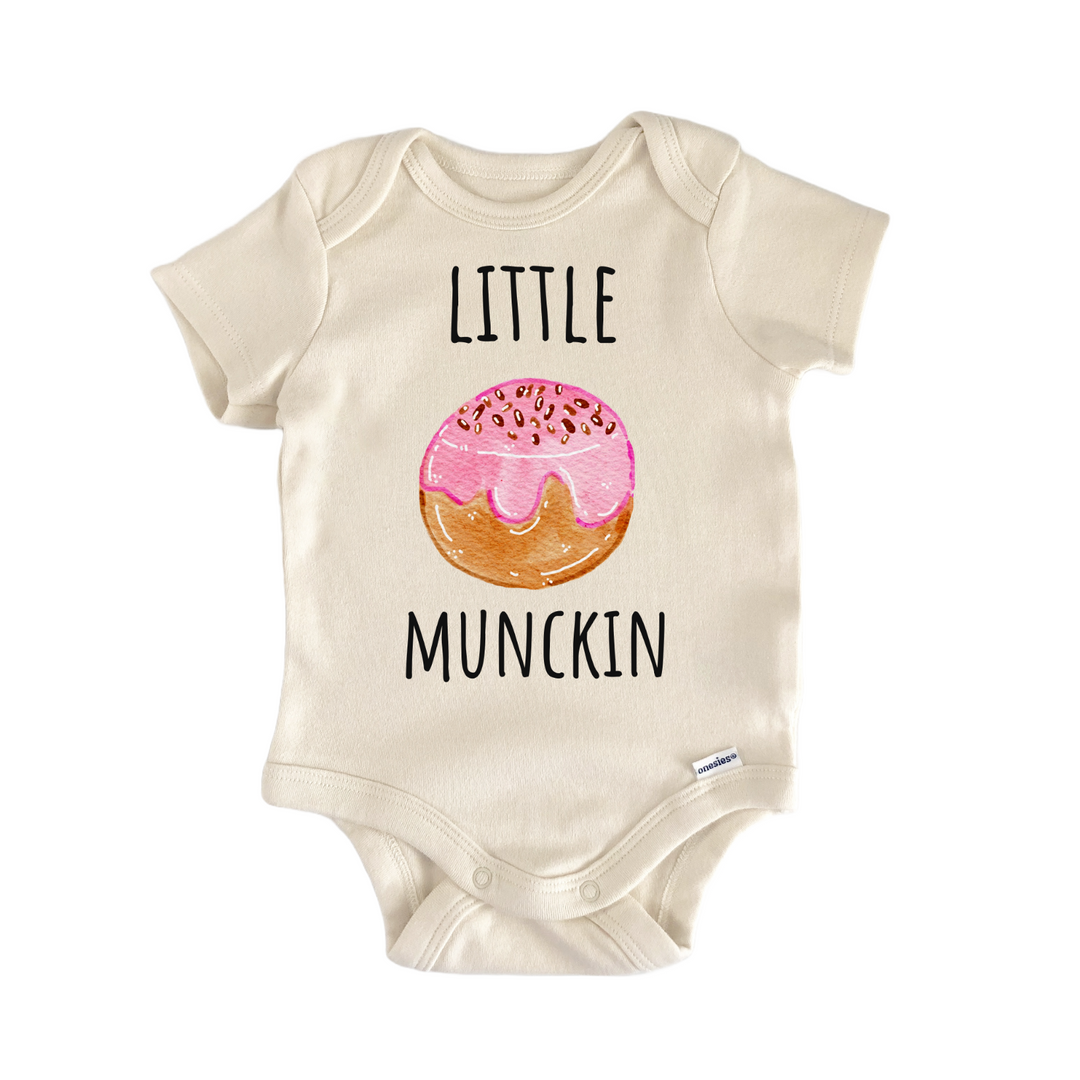 Munckin Donut Dessert Bakery Baby Gift Baby Bodysuit