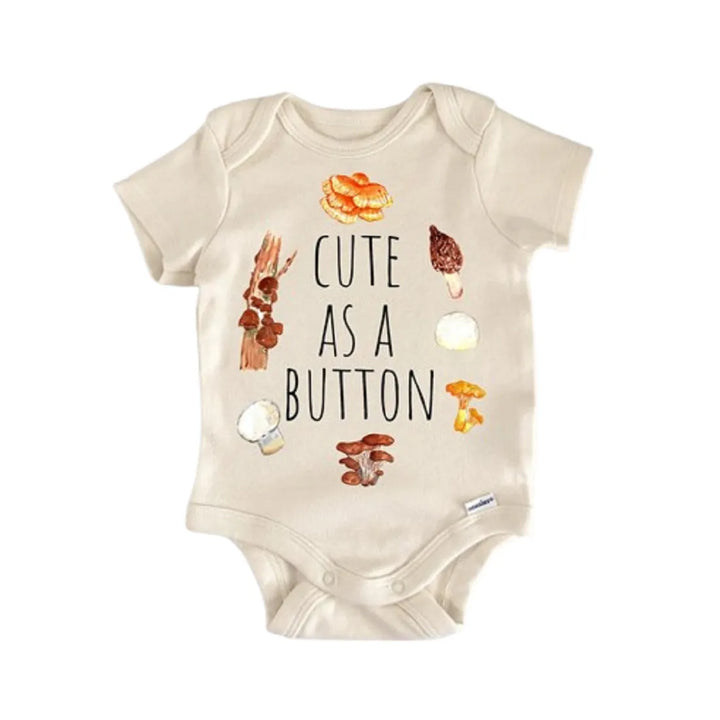 Mushroom Fungi Forager - Baby Boy Girl Clothes Infant Onesie® Funny Cute Newborn GS1 BBY  Funny Cute Onesie® | North Fork Forager LLC