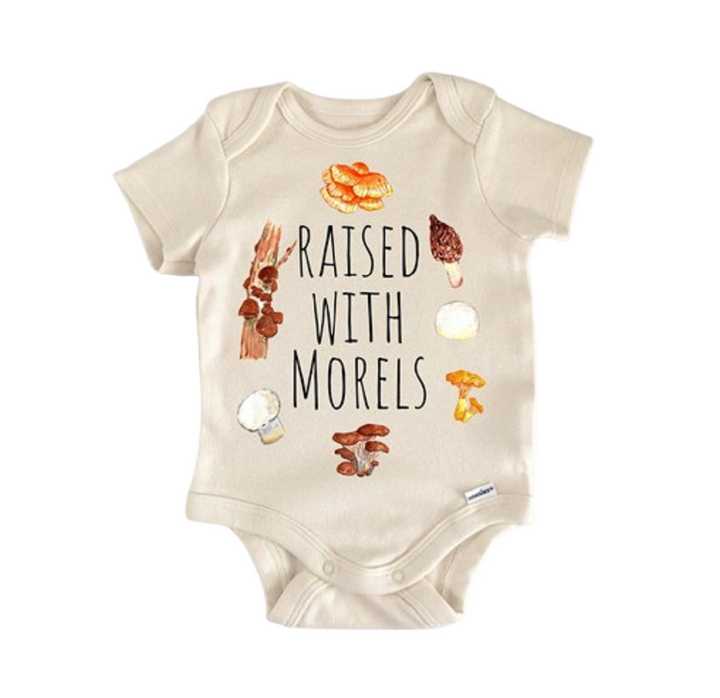 Mushroom Fungi Forager - Baby Boy Girl Clothes Infant Bodysuit Funny Cute Newborn  Funny Cute Onesie® | North Fork Forager LLC