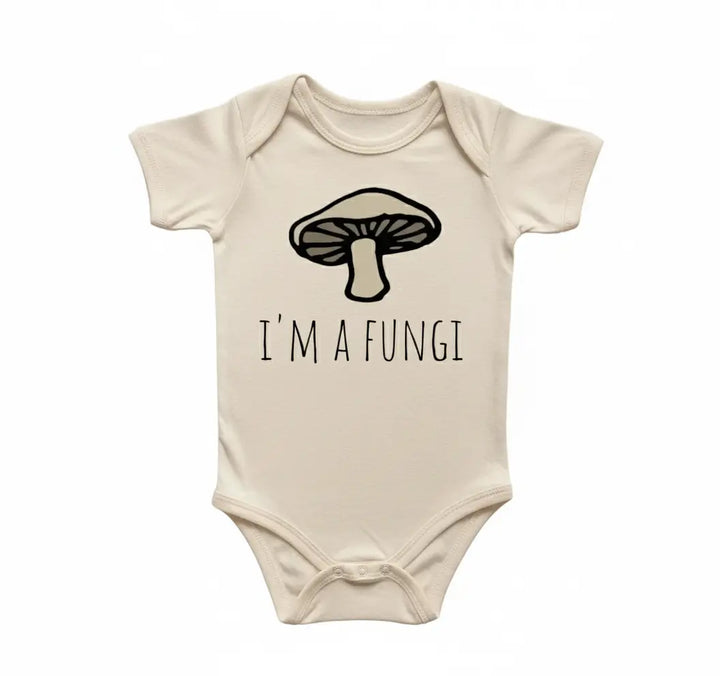 Mushroom Fungi - Baby Boy Girl Clothes Infant Bodysuit Funny Cute Newborn  Funny Cute Onesie® | North Fork Forager LLC