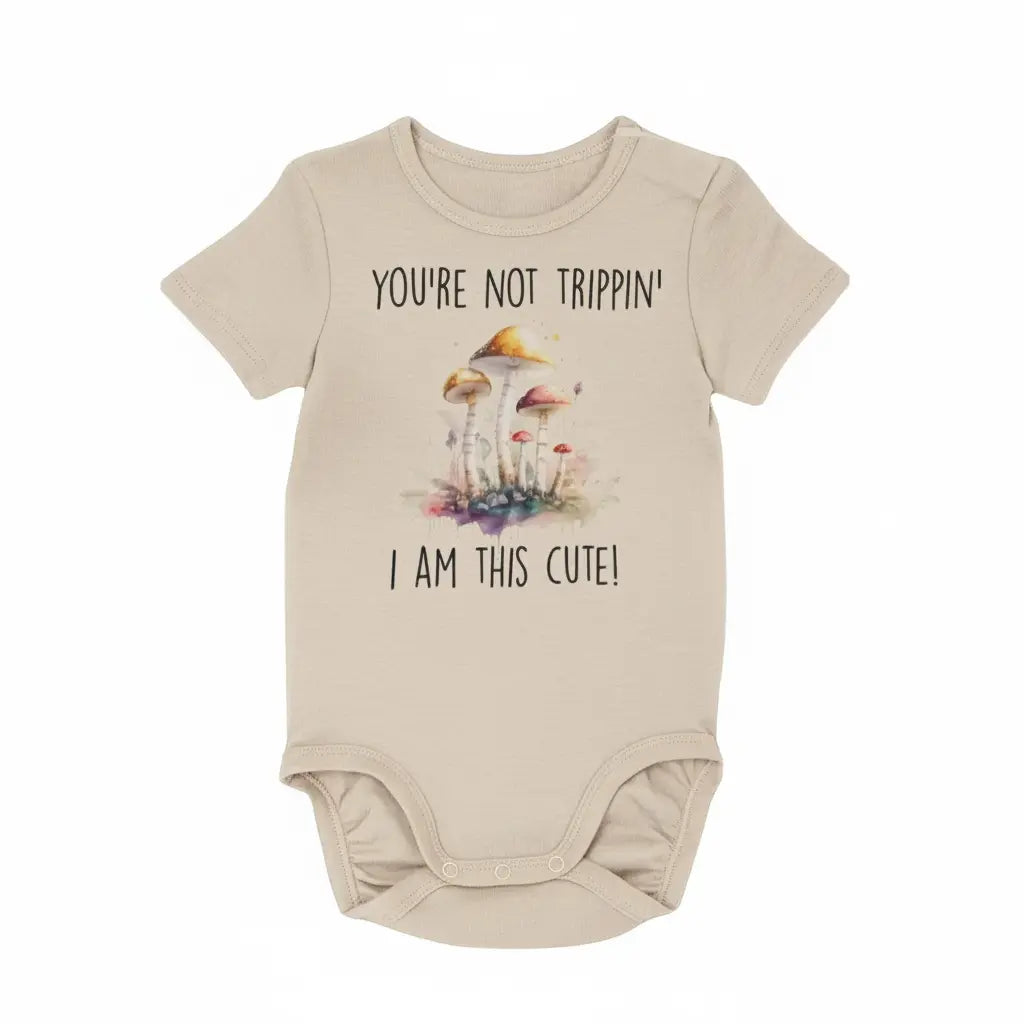 Mushroom Garden - Baby Boy Girl Clothes Infant Bodysuit Funny Cute Newborn  Funny Cute Onesie® | North Fork Forager LLC