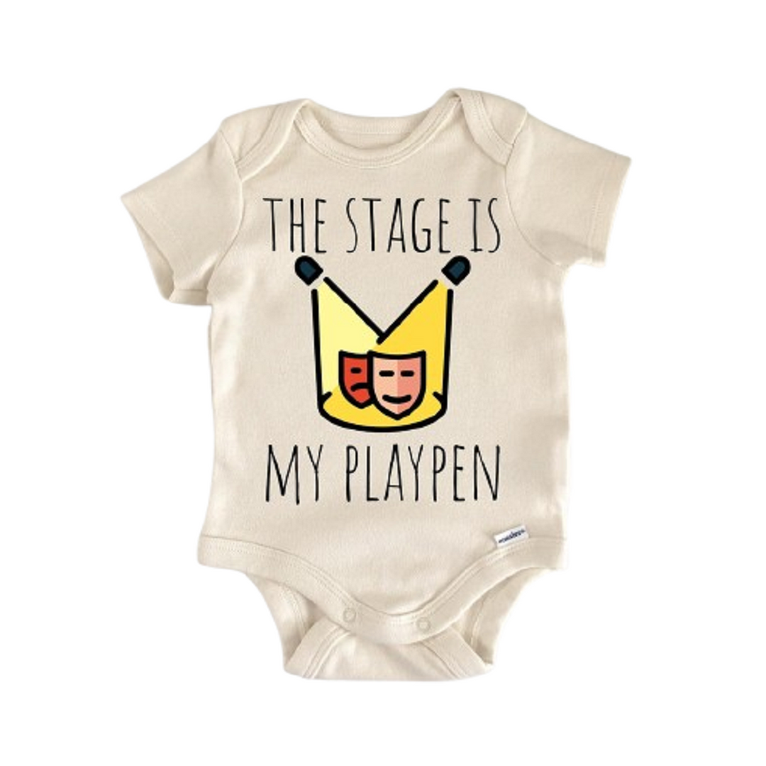 Musical Broadway Drama Play - Baby Boy Girl Clothes Infant Onesie® Funny Cute GS1  Funny Cute Onesie® | North Fork Forager LLC