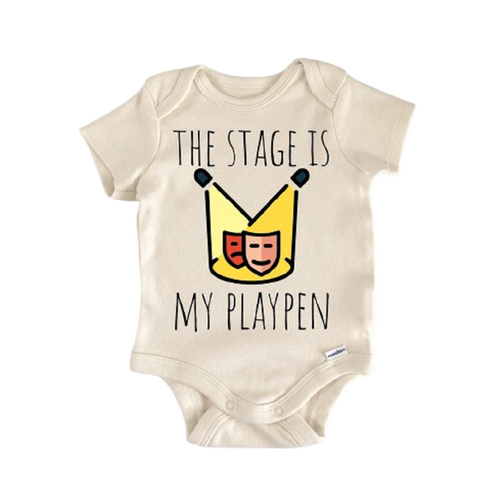 Musical Broadway Drama Play - Baby Boy Girl Clothes Infant Onesie® Funny Cute GS1  Funny Cute Onesie® | North Fork Forager LLC