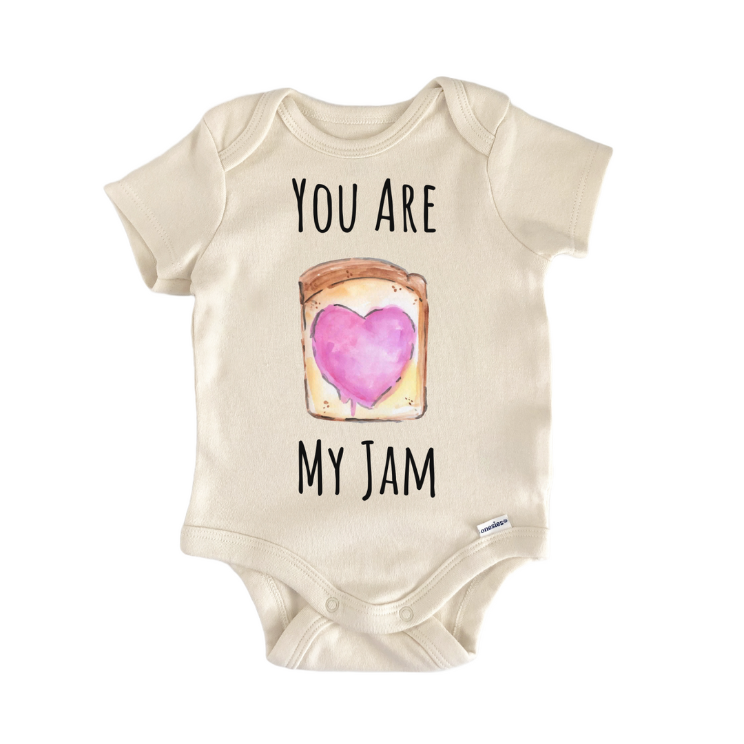My Jelly Jam Heart Fruit Toast Baby Gift Baby Bodysuit