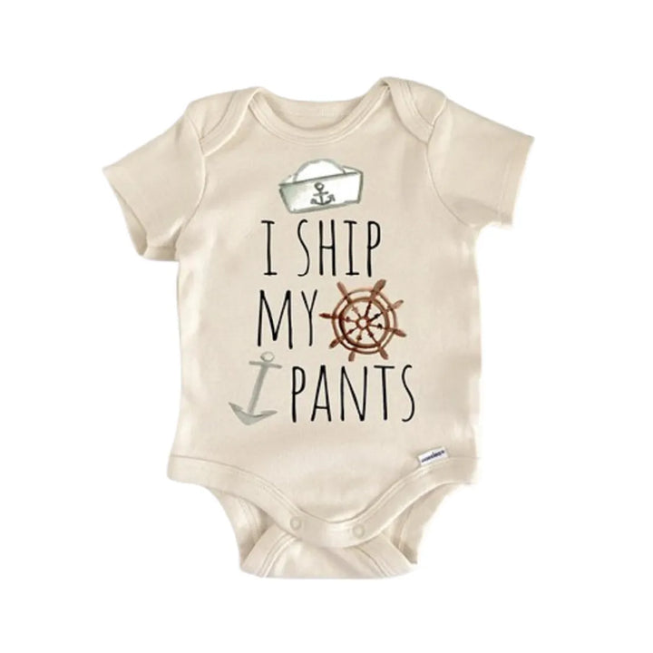 Nautical Summer Beach - Baby Boy Girl Clothes Infant Onesie® Funny Cute Newborn GS1  Funny Cute Onesie® | North Fork Forager LLC