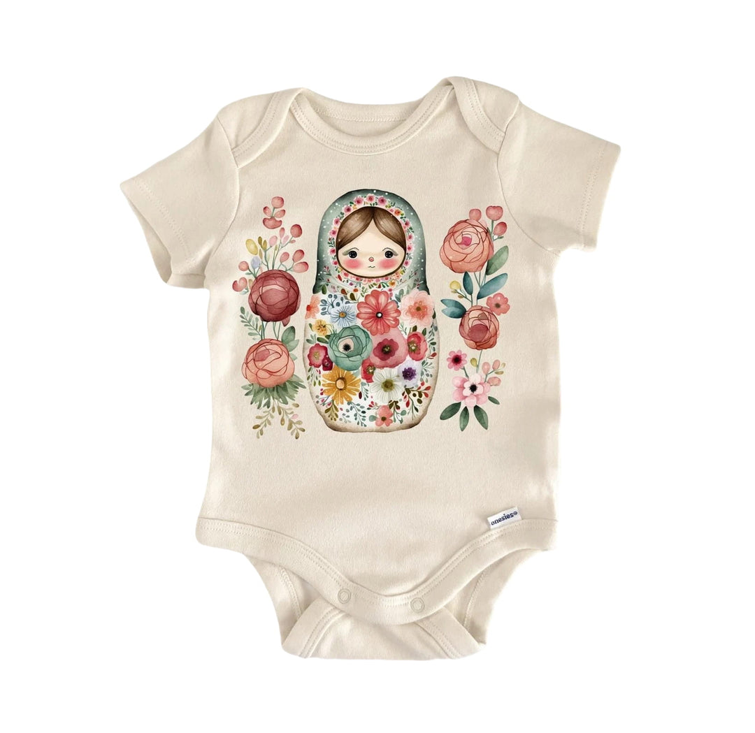 Nesting Doll Matryoshka Russian - Baby Boy Girl Clothes Infant Bodysuit Funny Cute  Funny Cute Onesie® | North Fork Forager LLC