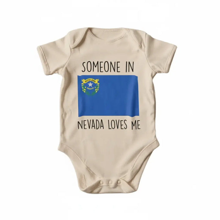 Nevada- Baby Boy Girl Clothes Infant Bodysuit Funny Cute Newborn  Funny Cute Onesie® | North Fork Forager LLC