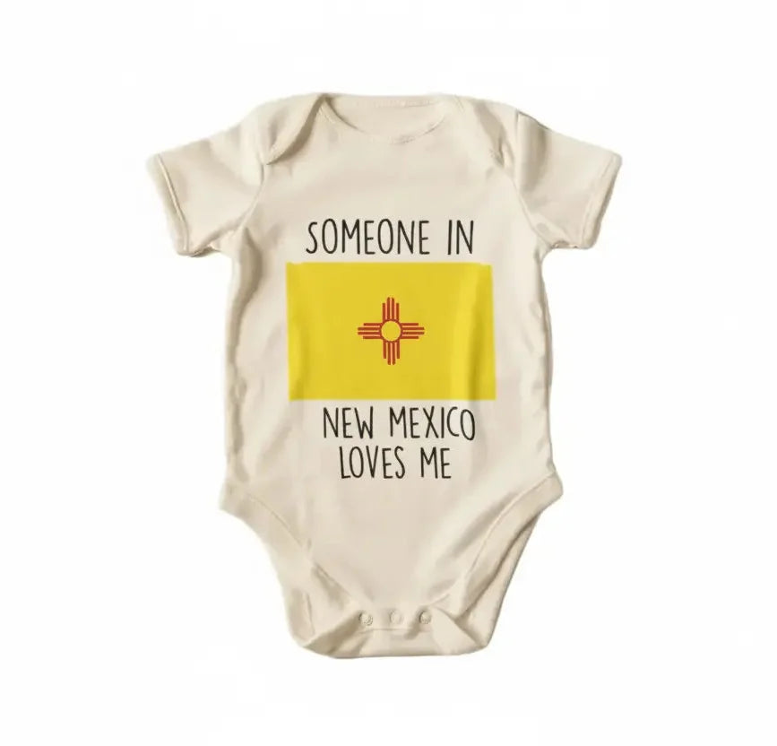 New Mexico - Baby Boy Girl Clothes Infant Bodysuit Funny Cute Newborn  Funny Cute Onesie® | North Fork Forager LLC