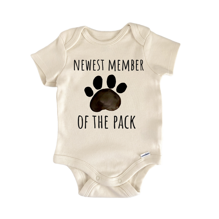 Member Of The Pack Dog Wolf Baby Gift Baby Onesie®