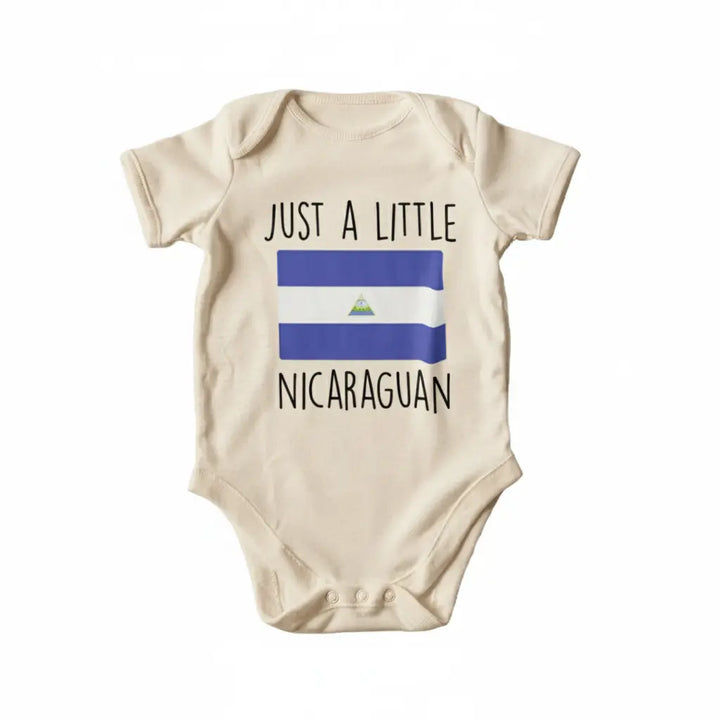 Nicaragua - Baby Boy Girl Clothes Infant Bodysuit Funny Cute Newborn  Funny Cute Onesie® | North Fork Forager LLC