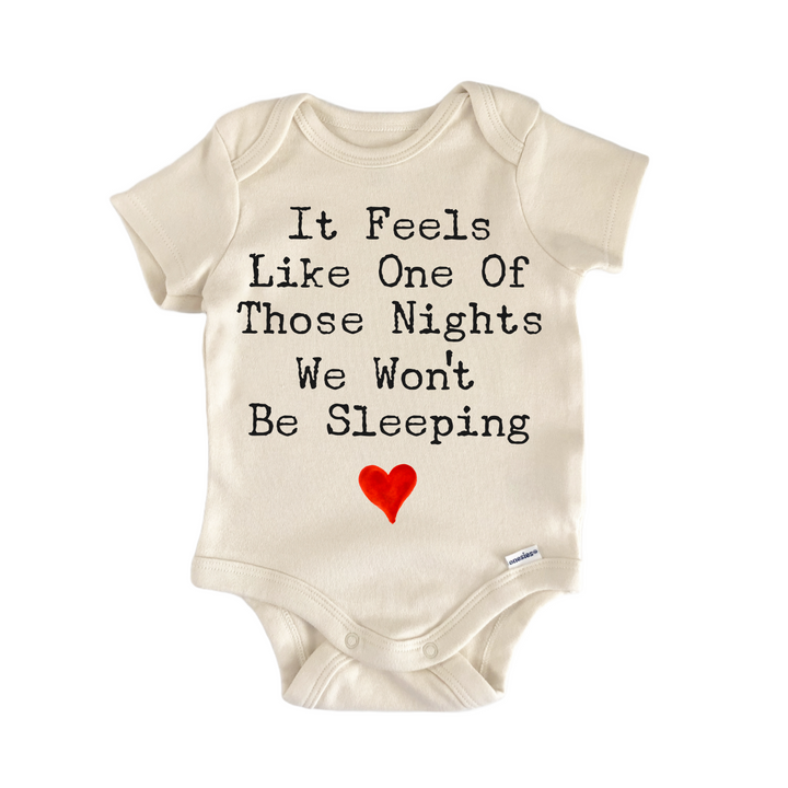 Nights Wont Sleeping Country Pop Music - Baby Bodysuit  Funny Cute Onesie® | North Fork Forager LLC