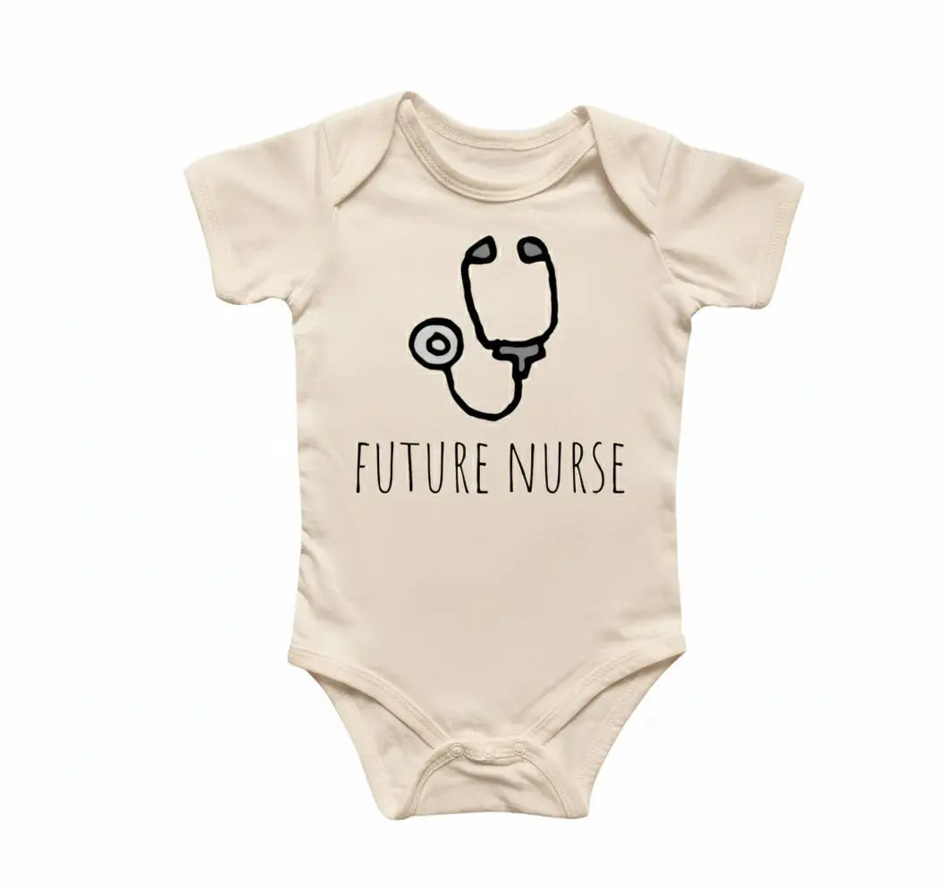 Nurse - Baby Boy Girl Clothes Infant Bodysuit Funny Cute Newborn  Funny Cute Onesie® | North Fork Forager LLC
